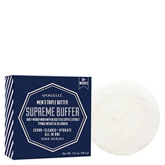 SPONGELLÉ buffer-cremoso-triple-mantequilla: hidratación profunda para la piel tras la ducha.