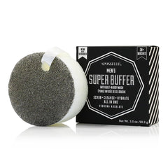 SPONGELLÉ Hombre Super Buffer con gel de baño integrado Verbena Absoluta para duchas energizantes.