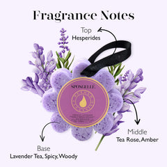 Spongellé Lavanda Francia, esponja exfoliante para piel revitalizada durante la ducha