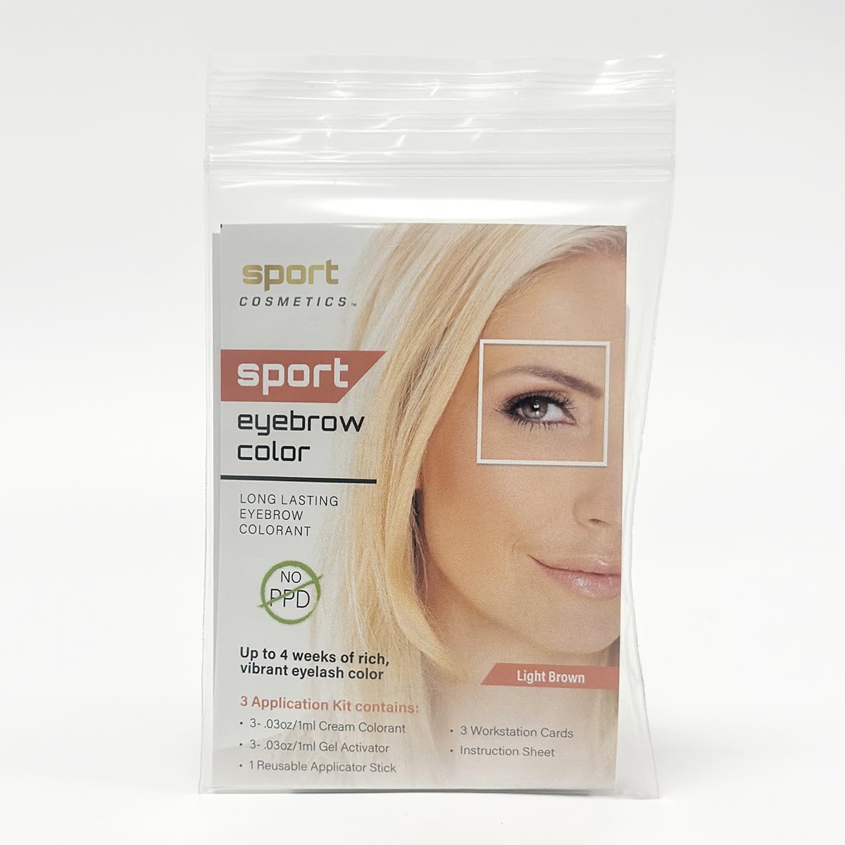 Sport Cosmetics opción rápida frente al maquillaje diario de cejas