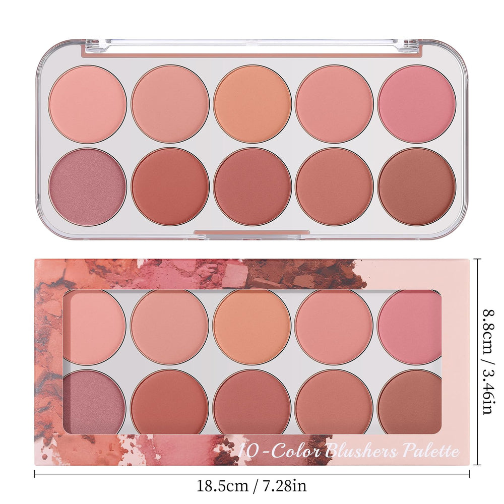 All ten shades swatches show buildable color for subtle to bold looks
