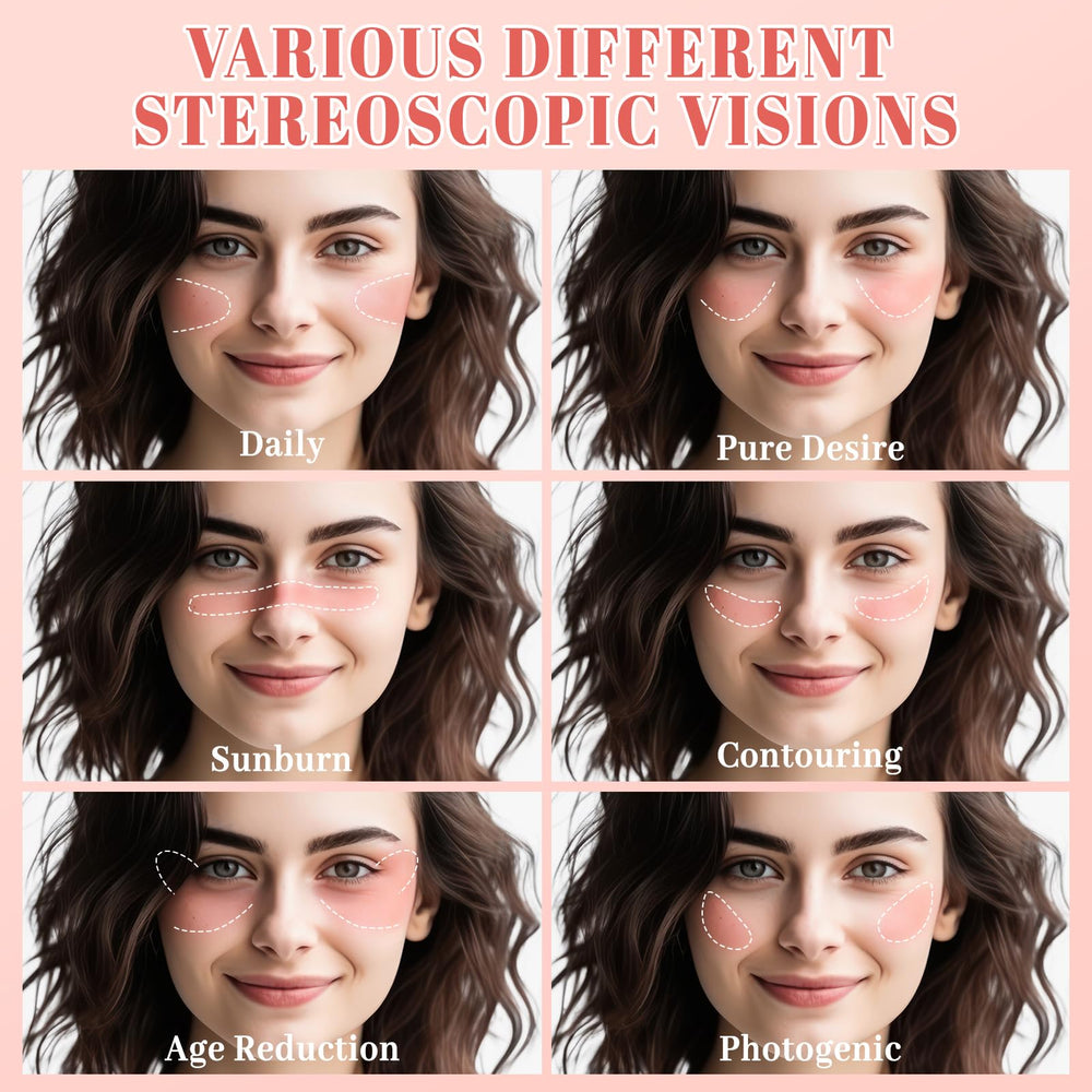 Long-wear cheek color displayed for all-day vitality