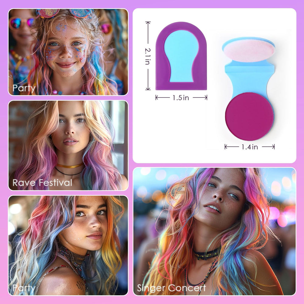 SPRINGSUGAR color blending with multiple hues for customized party looks.