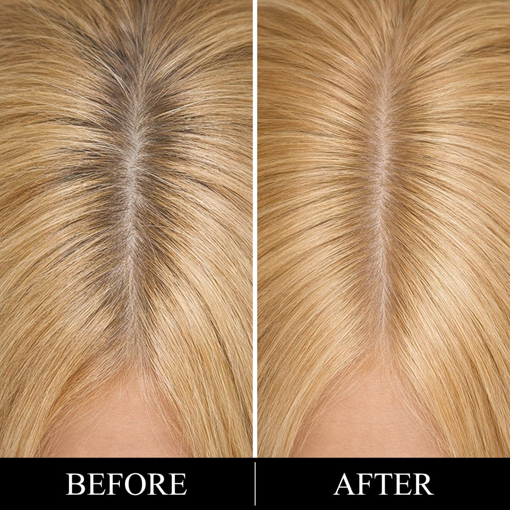 SPRINGSUGAR three-shade palette in action for natural regrowth blend