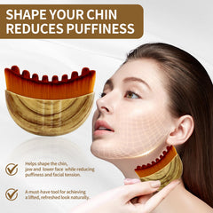 sprsum Lymphatic Drainage Brush With Case demonstrates portability and at-home use.