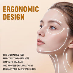 Sprsum Lymphatic Drainage Massager for Face offering gentle relaxation of facial tension