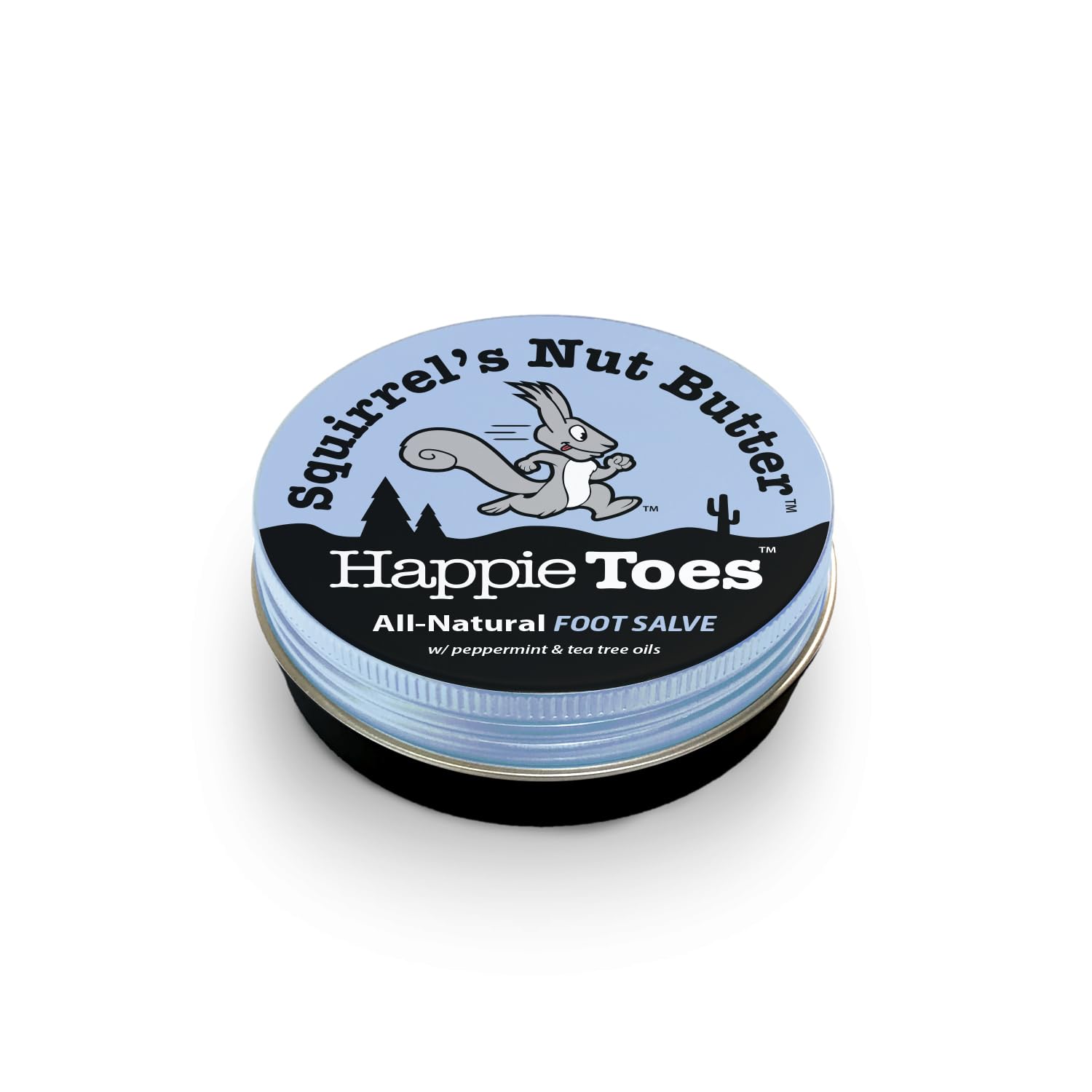 Aplicación de Happie Toes para pies secos y sensibles.