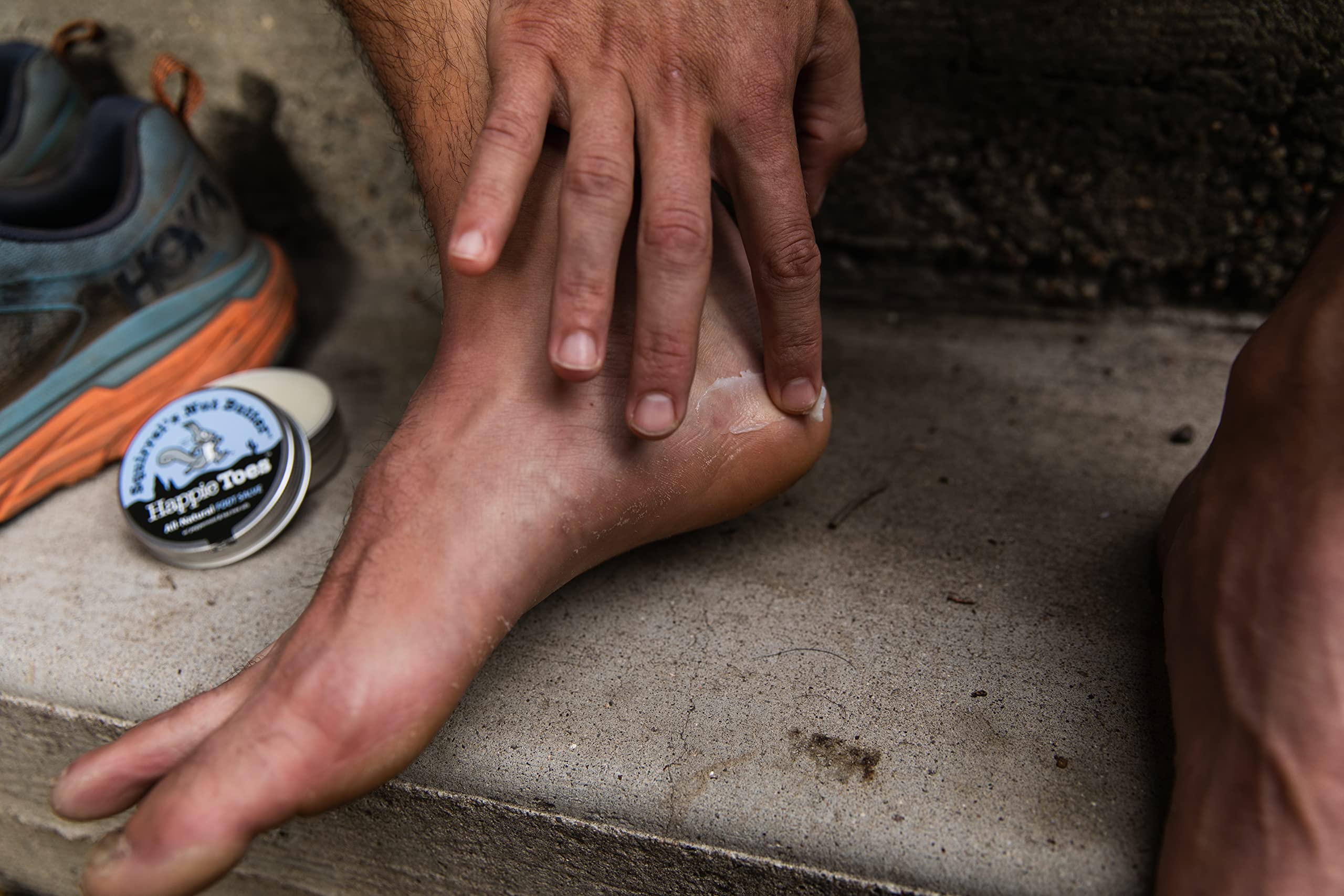Happie Toes para pies secos y agrietados con beneficio hidratante.