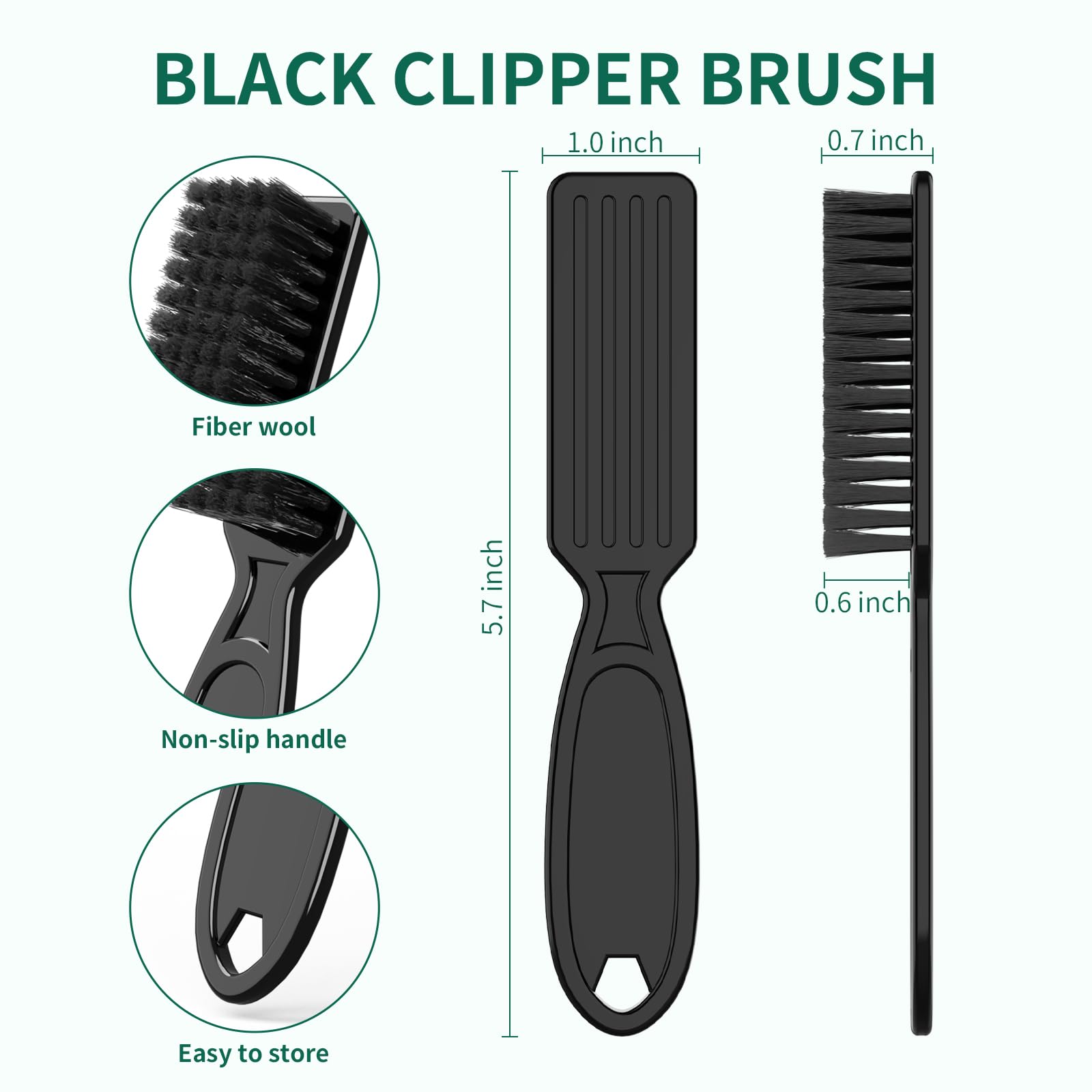 SQULIGT clipper cleaning brush for quick hair and debris removal.