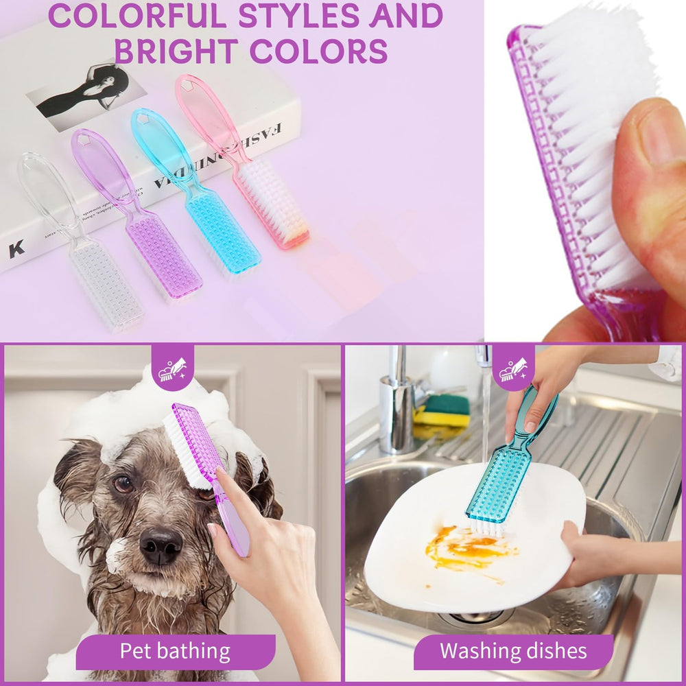 SQULIGT compact travel nail brush ideal for on-the-go foot and hand care.