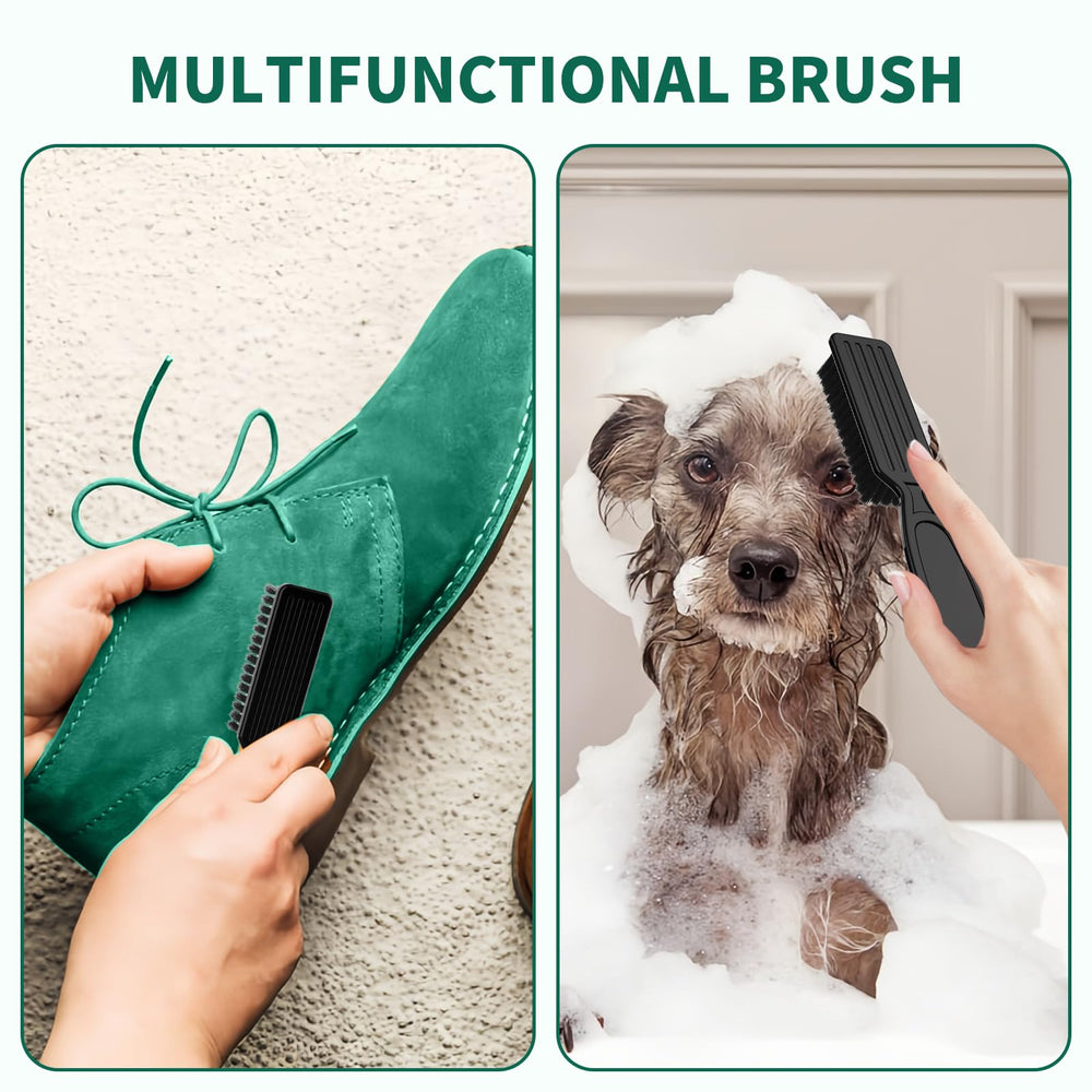 SQULIGT non-slip handle brush offers comfortable grip during cleaning.