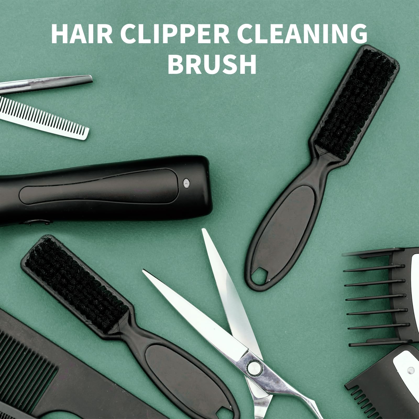SQULIGT portable barber brush designed for travel and on-the-go use.