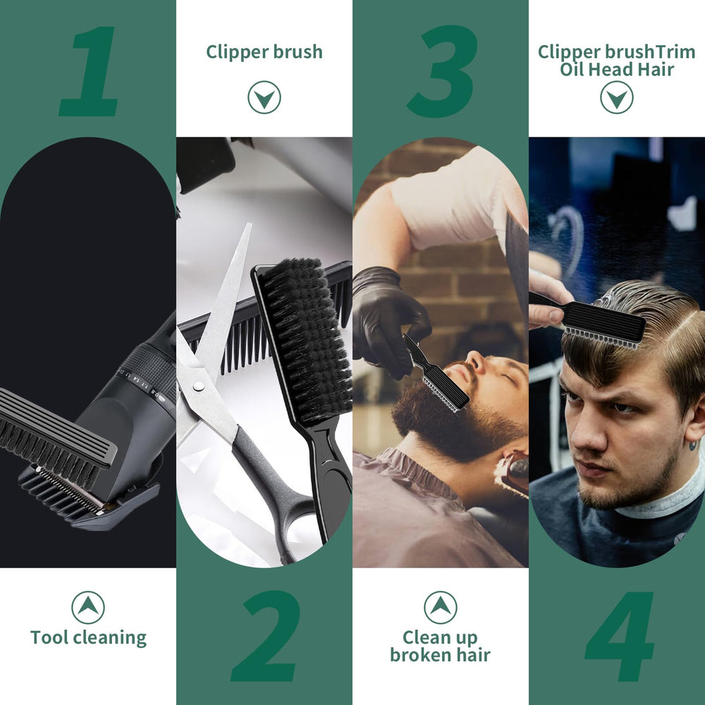 SQULIGT trimmer cleaning brush keeps blades hygienic between trims.