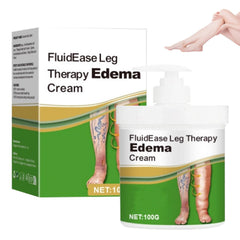 SQZRAN FluidEase crema terapéutica para piernas, hidratación y suavidad.