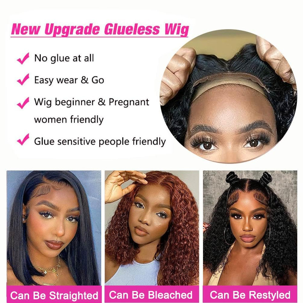 Srakuw 3D Elastic Dome Cap Wig 14inch ensures comfortable all-day wear.