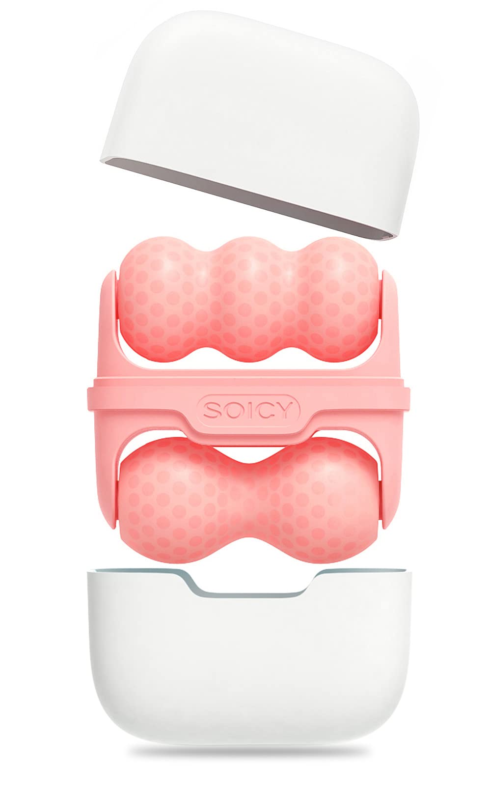 SRAVON Ice Roller Double Ended front view for full-face cooling and soothing relief.
