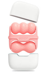 SRAVON Ice Roller Double Ended front view for full-face cooling and soothing relief.