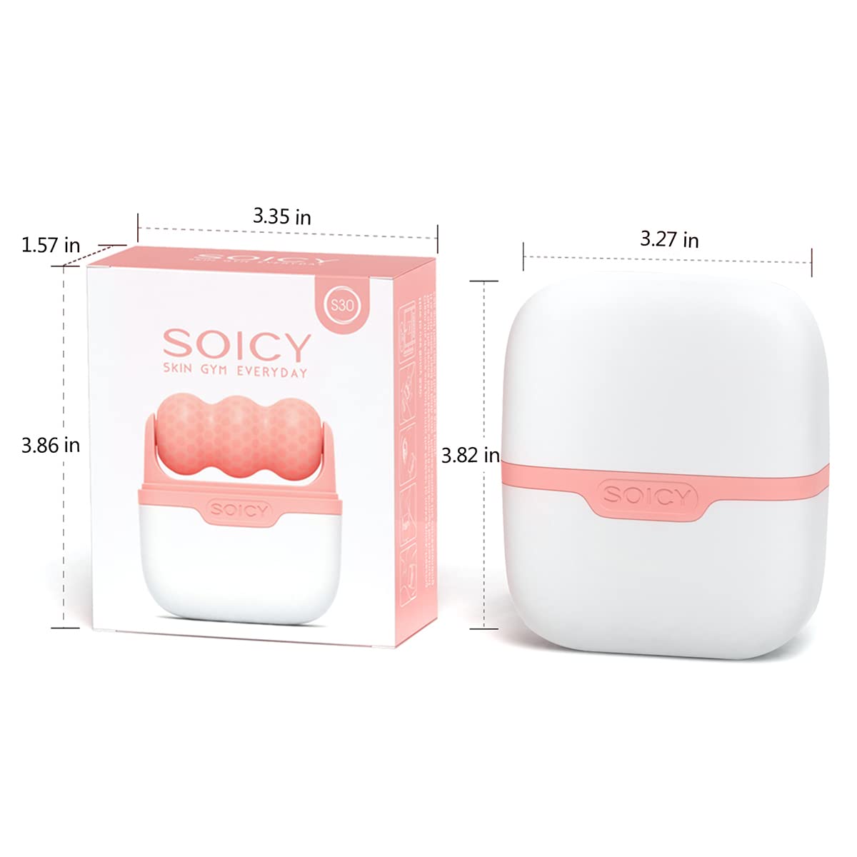 SRAVON Ice Roller Double Ended quiet operation supports relaxed self-care.
