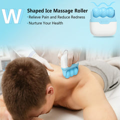 SRAVON Ice Roller enhances jawline lift with targeted V-shaped cooling.