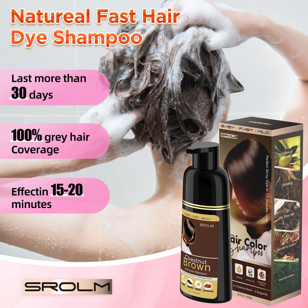 SROLM color lasts 3-4 weeks with even coverage.