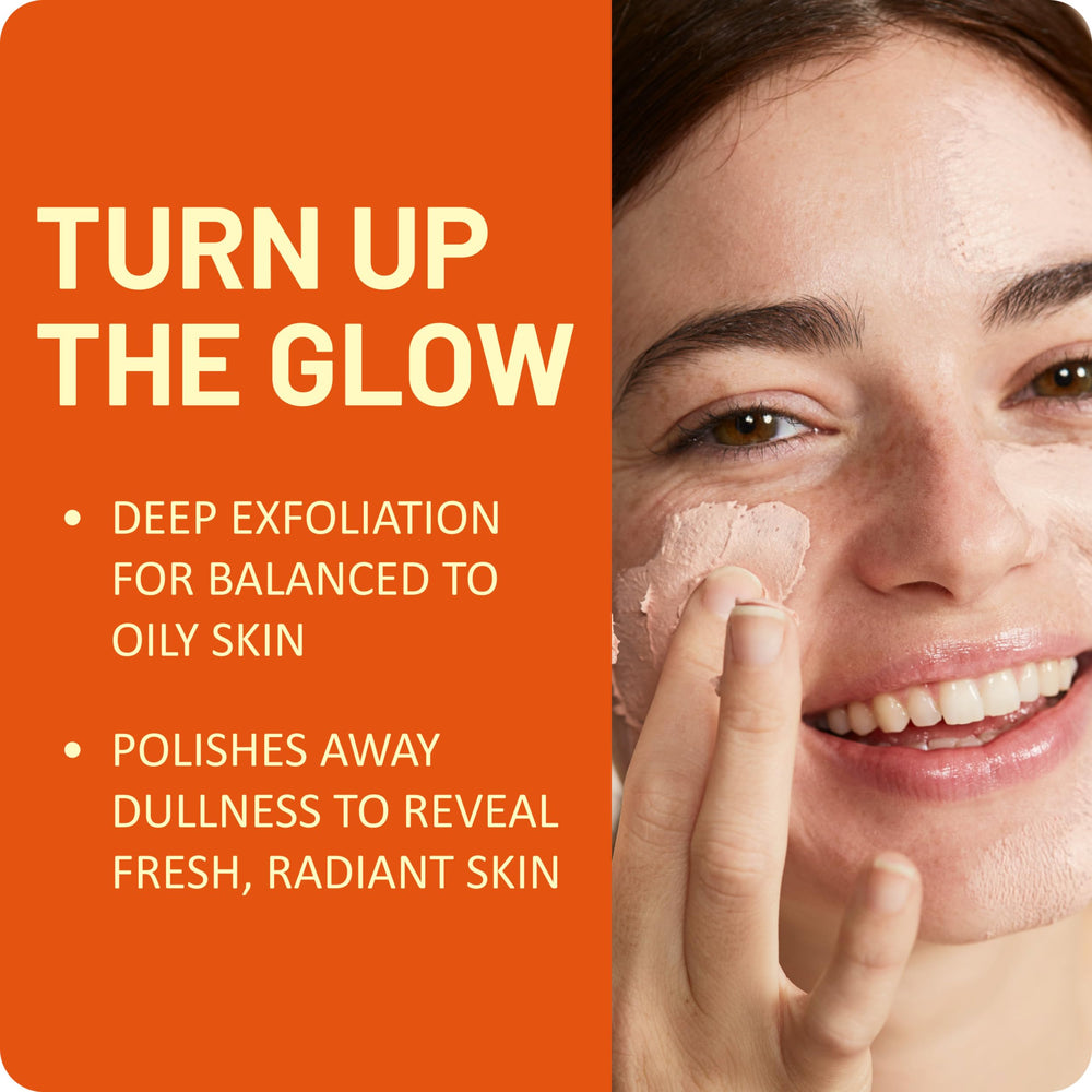 Aplicación con dedos de St. Ives, masaje suave para exfoliar