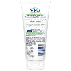 St. Ives avena polvo, primer plano para exfoliación suave.
