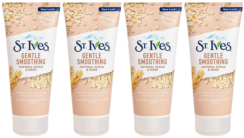 St. Ives Exfoliante y Mascarilla de Avena: efecto 2-en-1 para piel suave y radiante