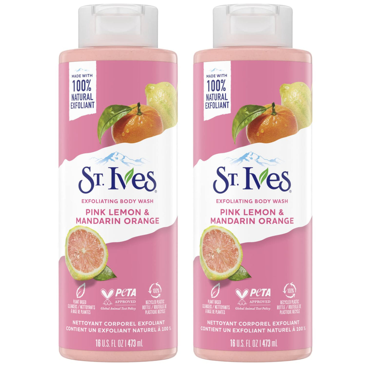 St. Ives limon rosado: exfoliación suave para piel radiante