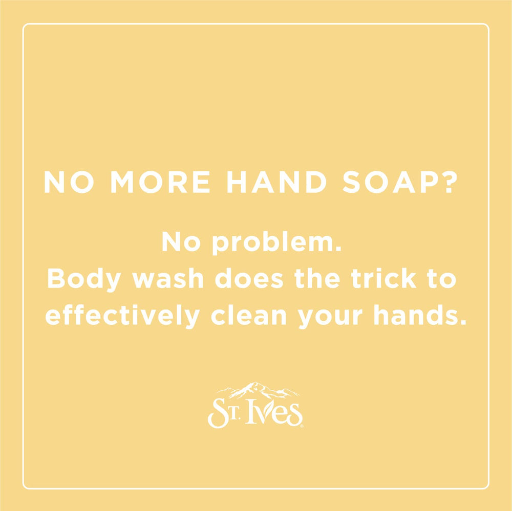 St. Ives uso diario: limpieza corporal suave y refrescante