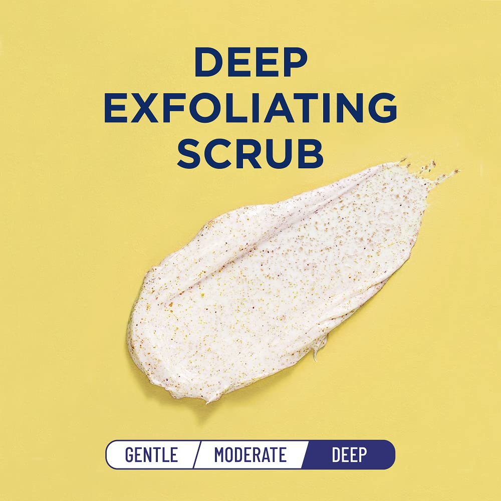 St. Ives Gentle Apricot Scrub packaging front showcasing natural ingredients.