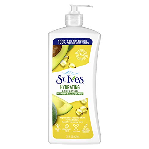 St. Ives lotion pump for easy, mess-free application
