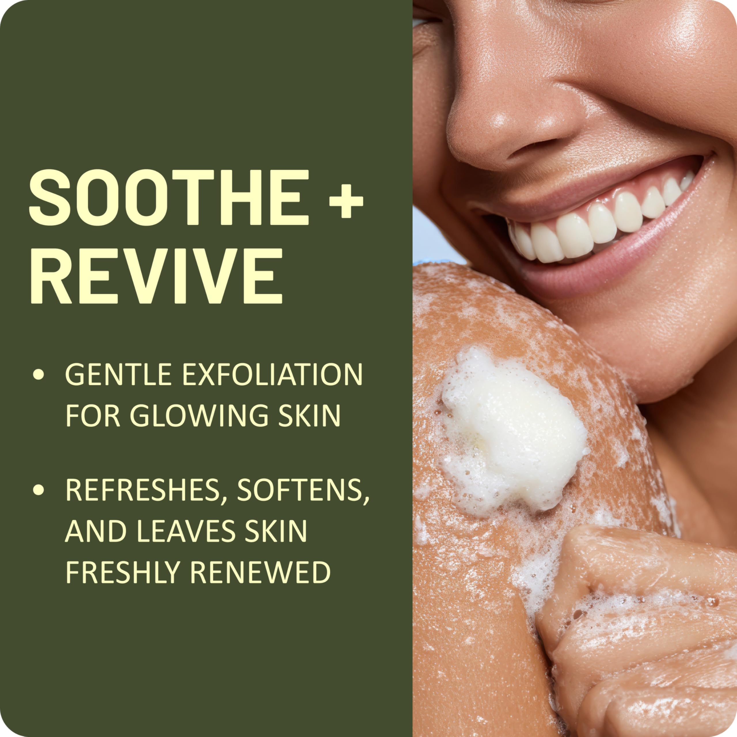 Gel exfoliante espumoso de St. Ives con limpieza lujosa.
