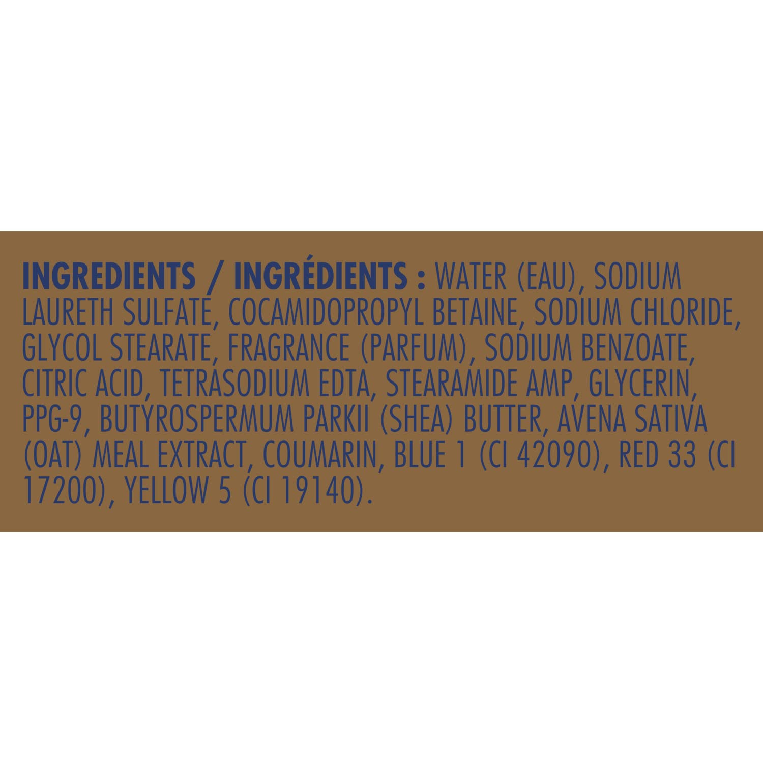 St. Ives label highlights natural extracts and plant-based cleansers.