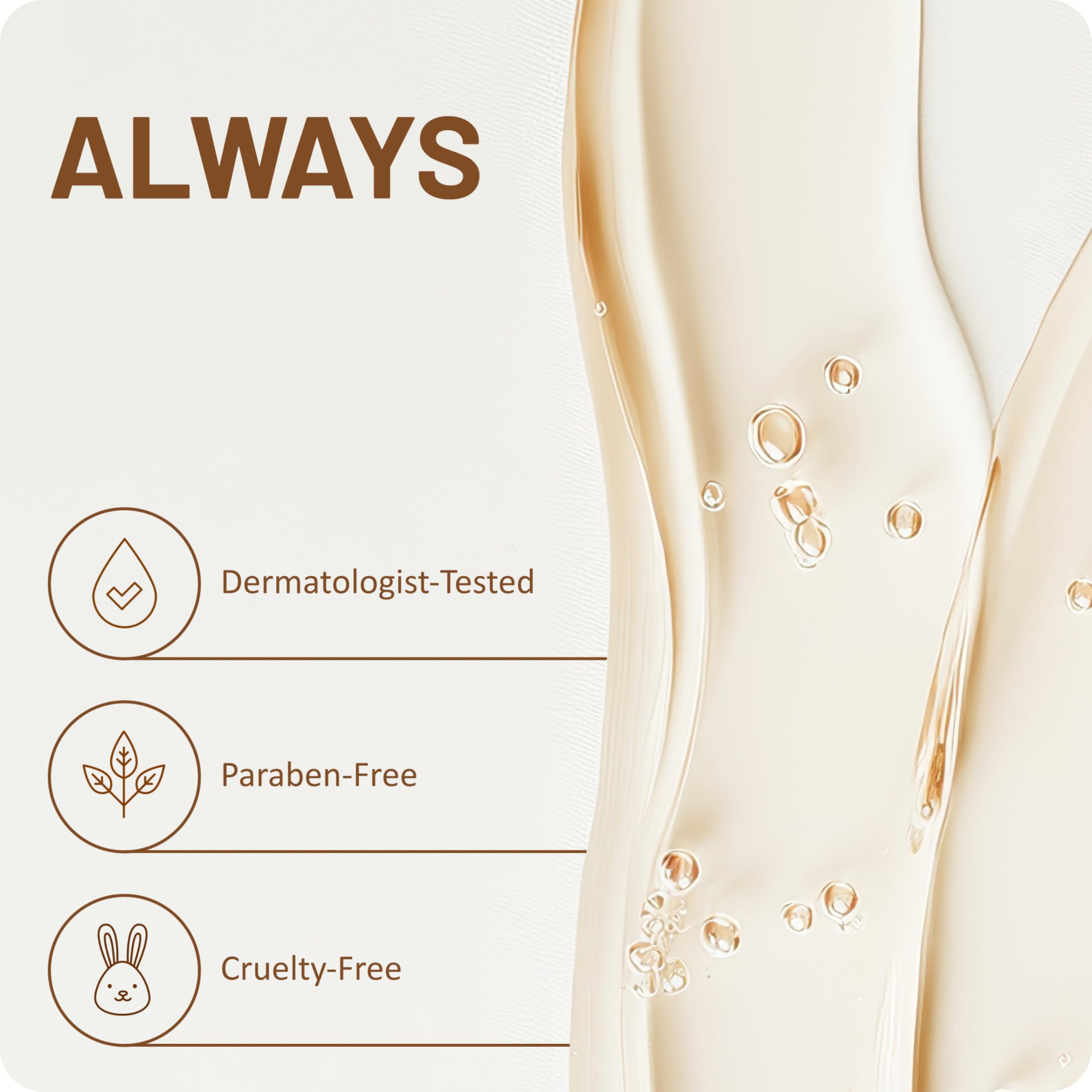 Creamy foam from St. Ives oatmeal and shea formula