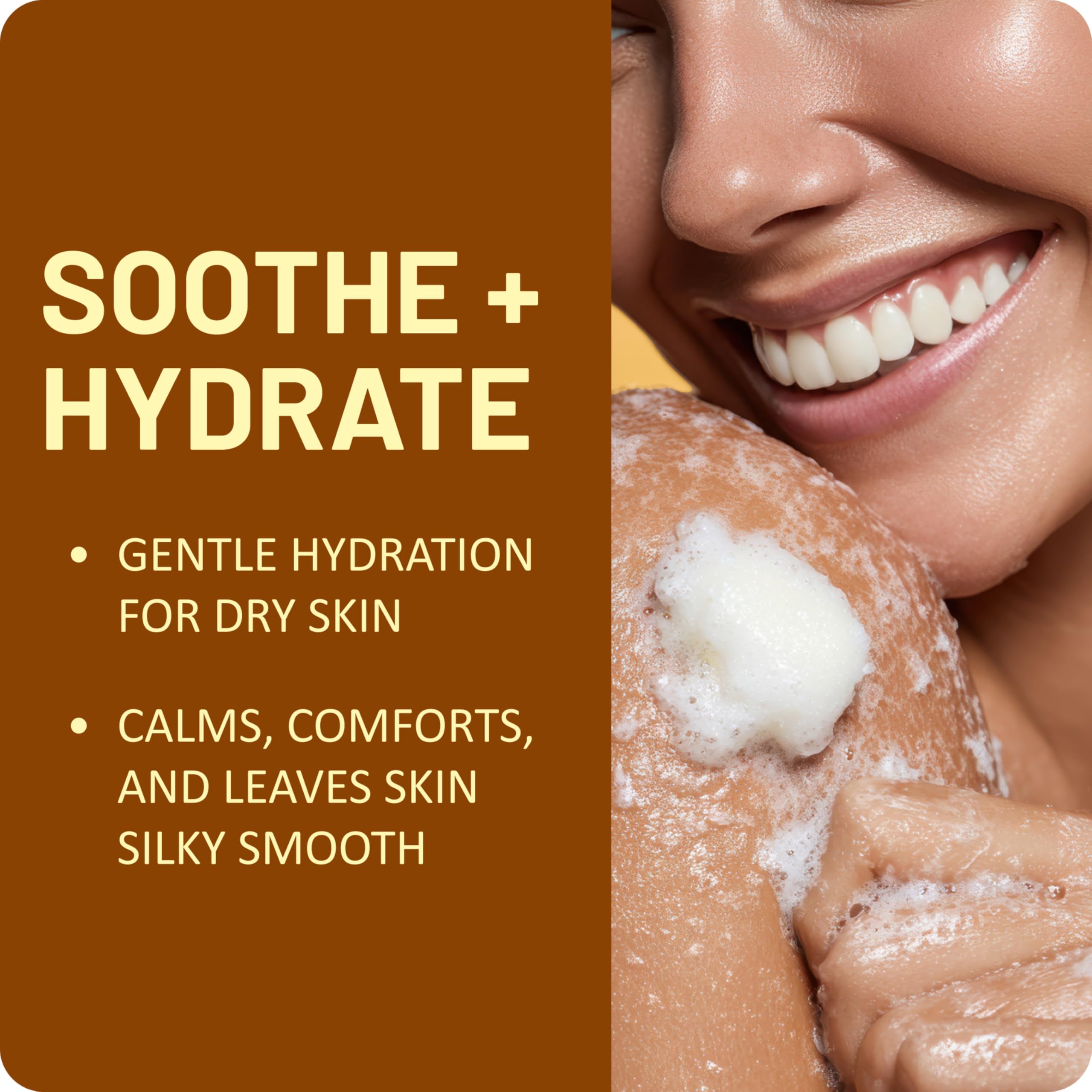 Shea butter infusion in St. Ives wash for soft skin