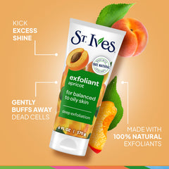 St. Ives Scrub on hand illustrates easy daily exfoliation routine