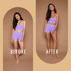 ST. MORIZ tanning mitt with mousse for smooth, streak-free application.