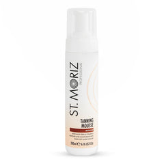 ST. MORIZ Professional Medium Mousse bottle front for a salon-quality bronze glow at home