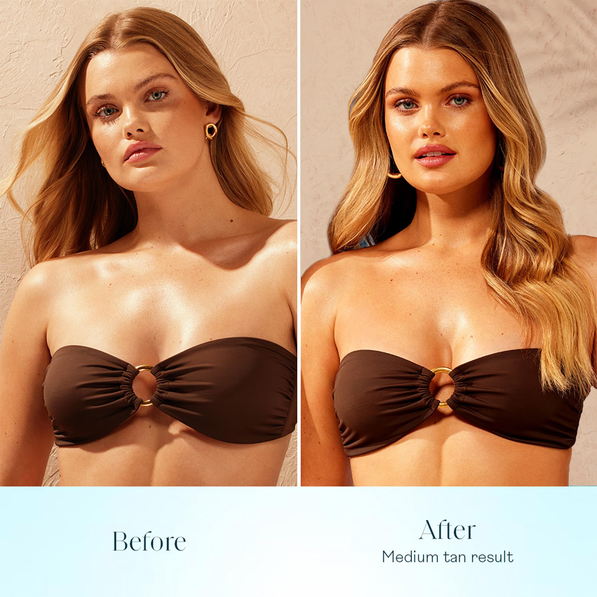 3-hour development showing deep bronze outcome