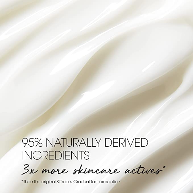 Skin with natural glow from St.Tropez Gradual Tan Lotion