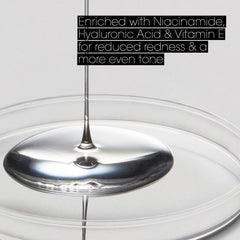 Face application close-up demonstrating an even, streak-free tan with St.Tropez drops