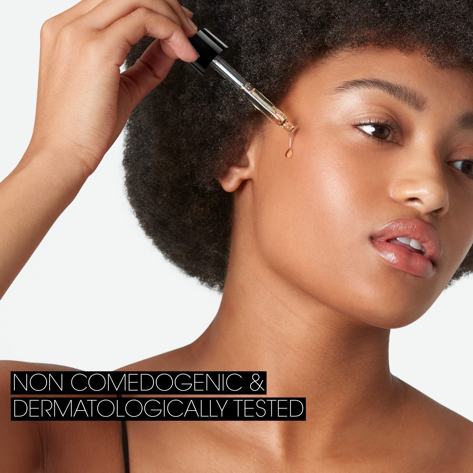 Packaging shot highlighting vegan, cruelty-free, and clean beauty claims for St.Tropez Glow Drops