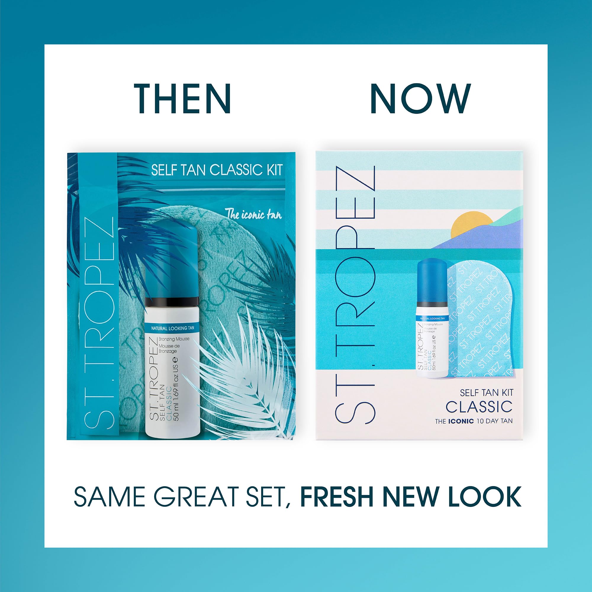 Final glow on skin with long-lasting, natural-looking tan.