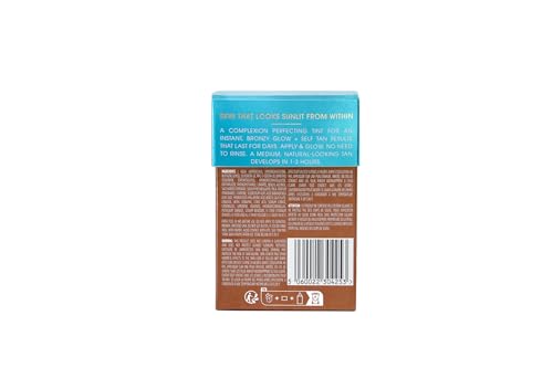 St.Tropez Sunlit Skin face application with brush for even, streak-free bronze