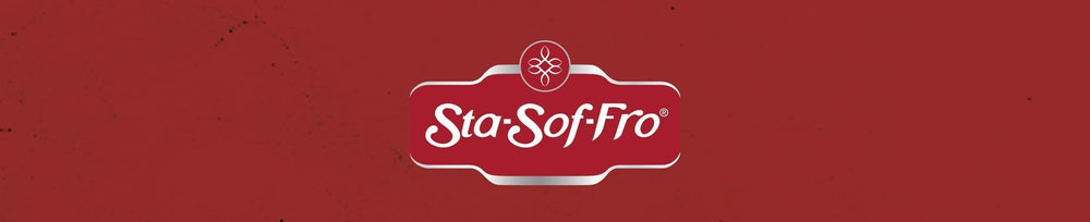 Sta-Sof-Fro spray on wet hair supports curl maintenance.