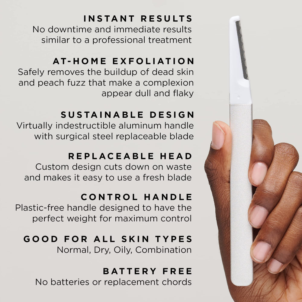 StackedSkincare easy-to-use blade refills for consistent, even strokes