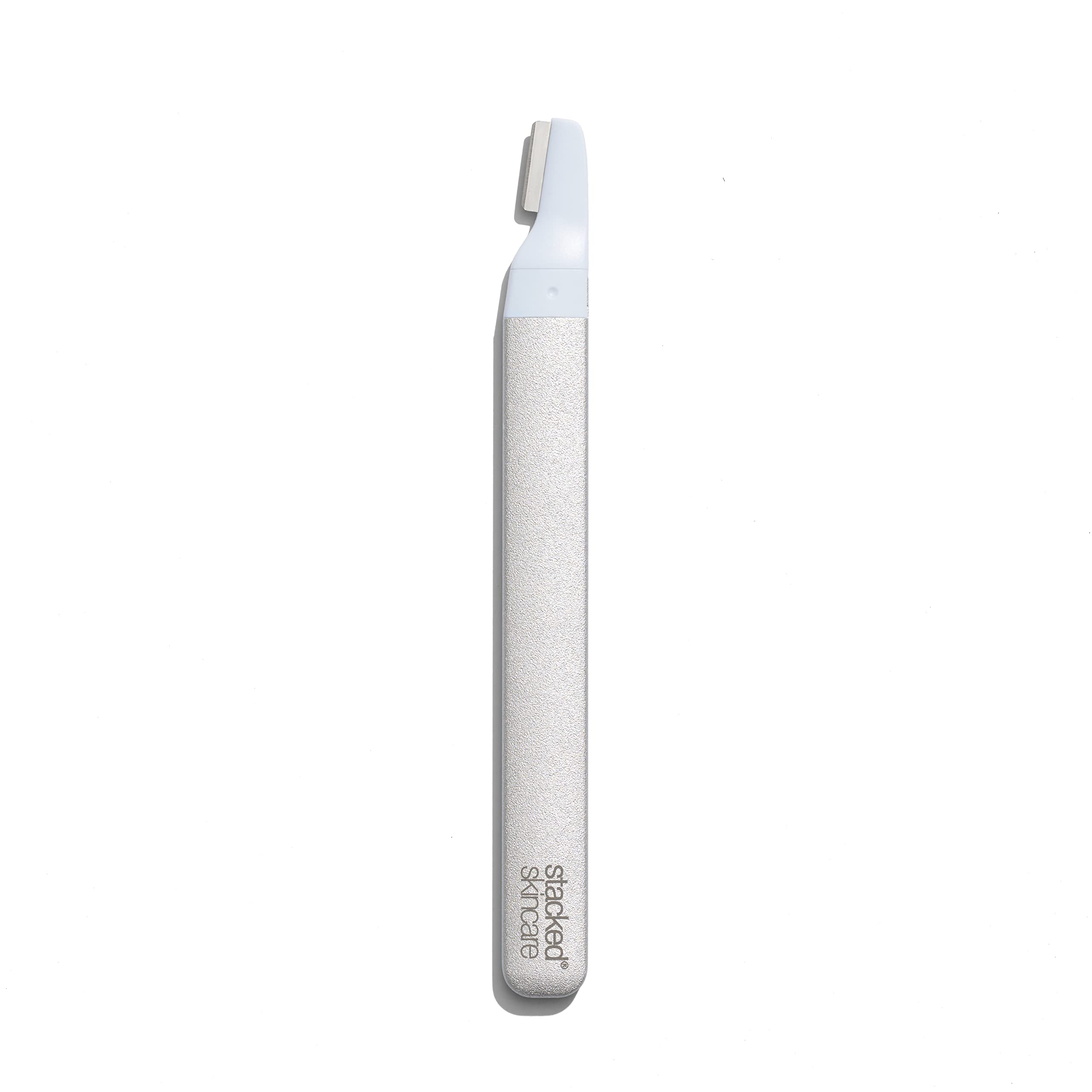 StackedSkincare precision blade for upper lip detail work and delicate contours.