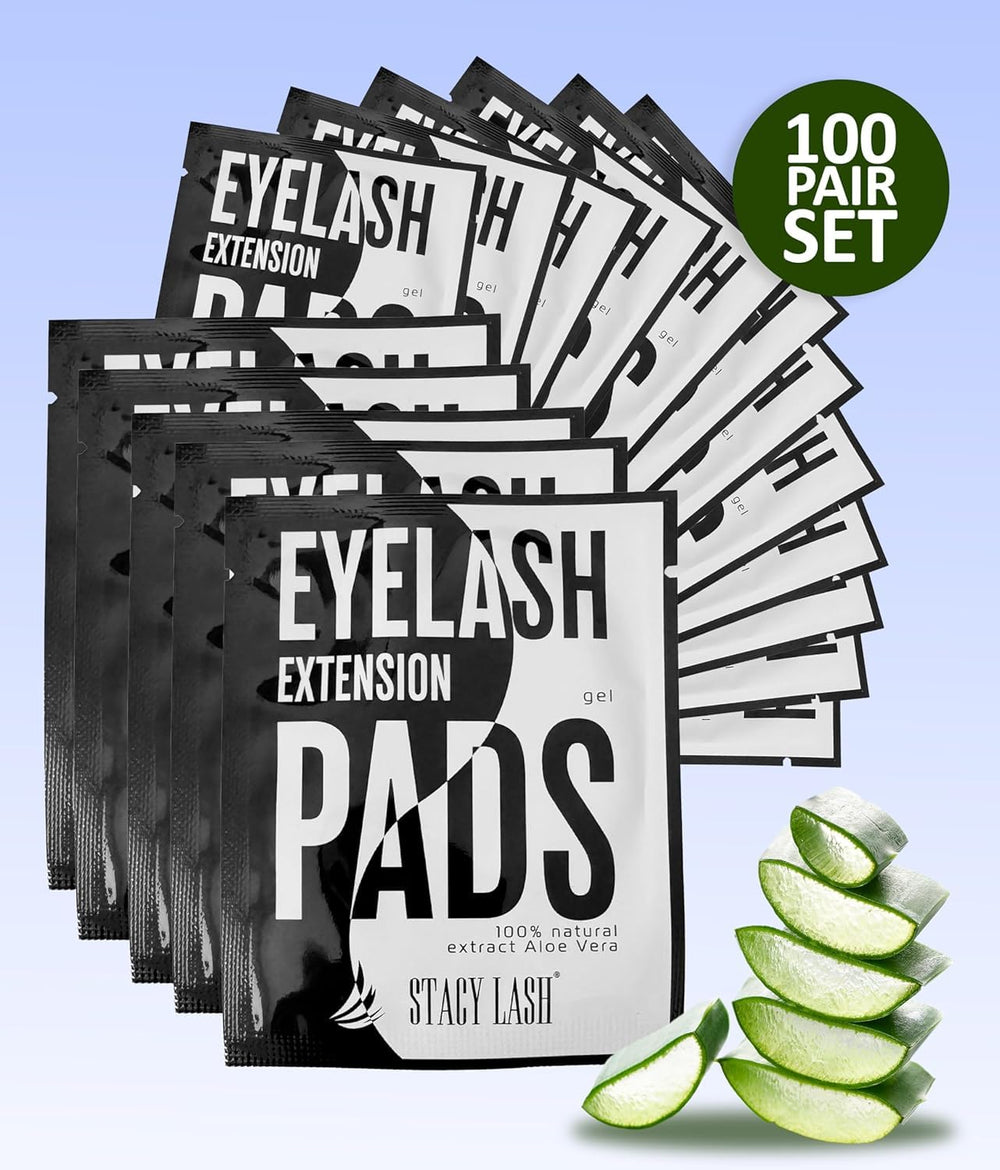 STACY LASH adhesive-back-layer pads securely isolate lower lashes during application