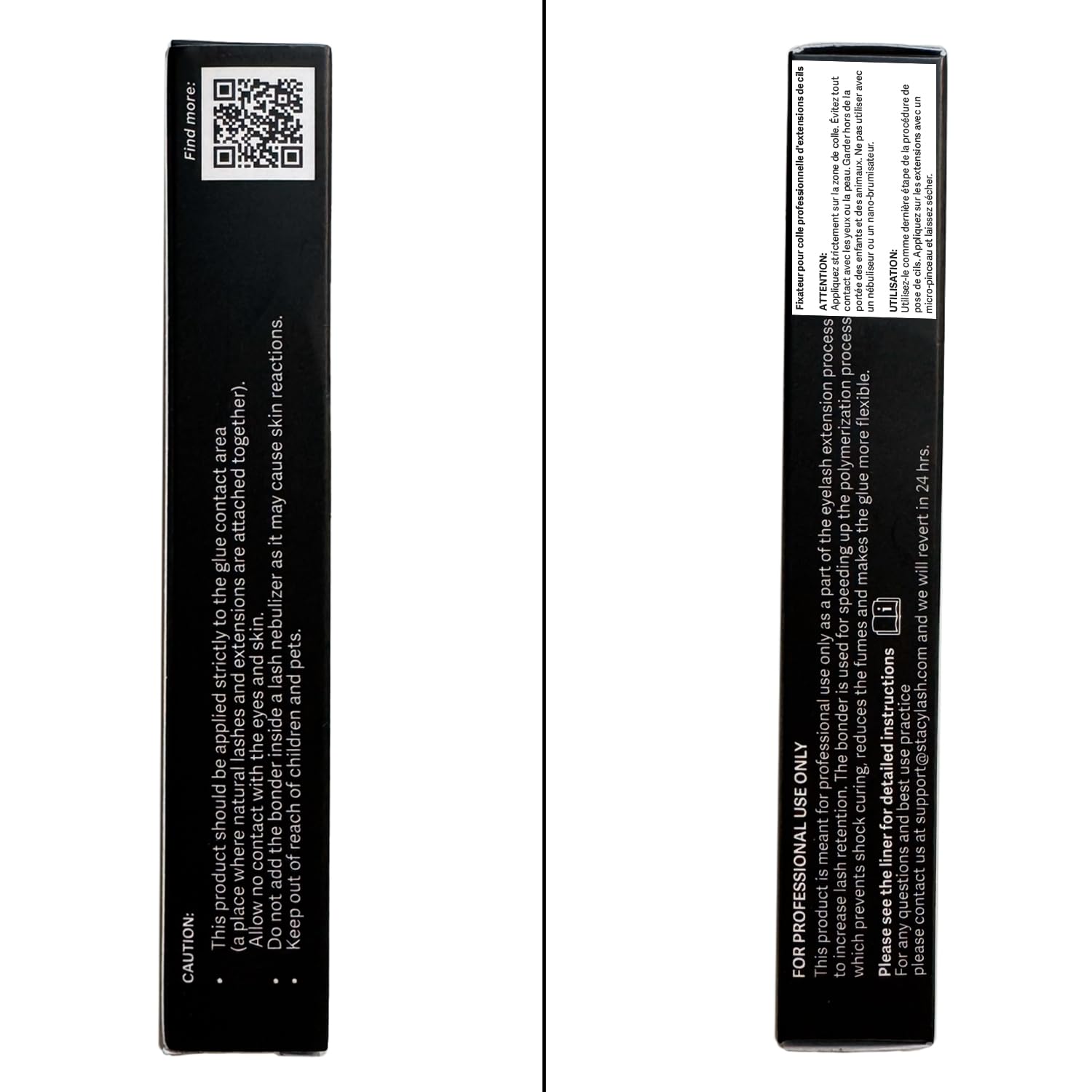 Stacy Lash Bonder para uso profesional, compatible con adhesivos de pestañas.