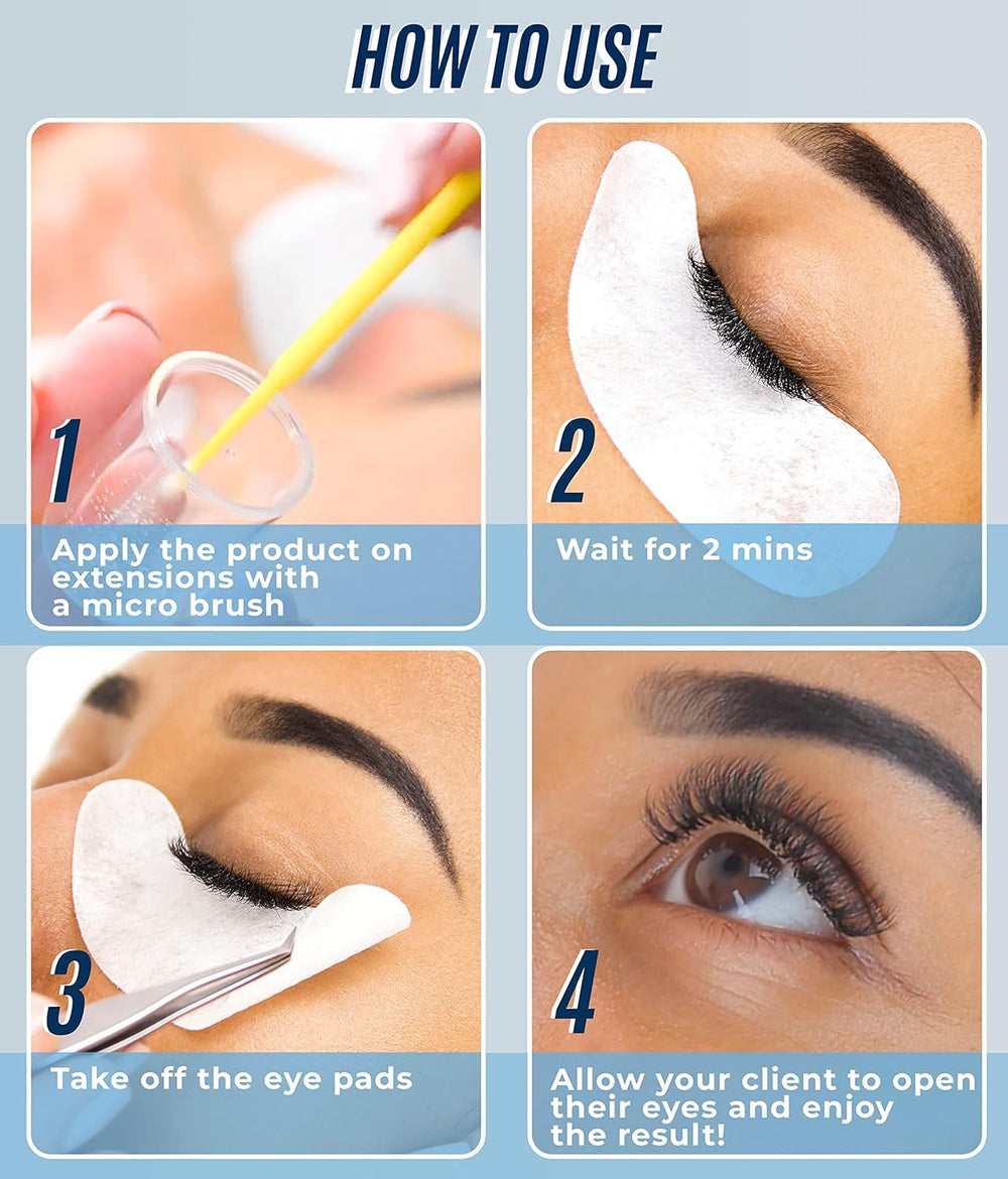Stacy Lash Bonder reduce vapores, confort ocular durante la sesión.